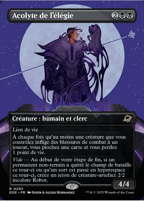 Acolyte de l'élégie