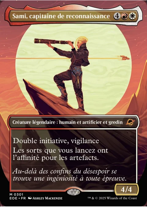 Sami, capitaine de reconnaissance