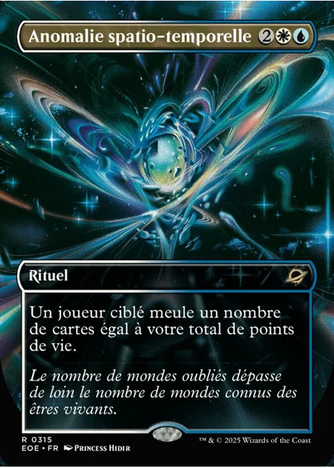 Anomalie spatio-temporelle