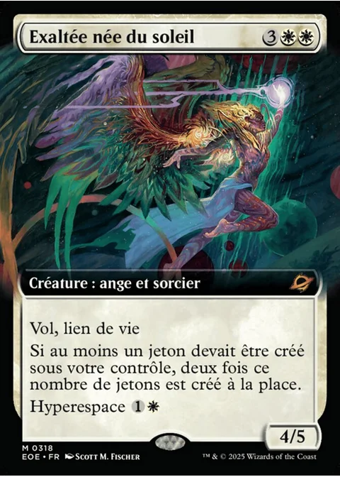 Exaltée née du soleil