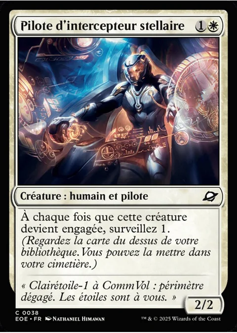 Pilote d'intercepteur stellaire