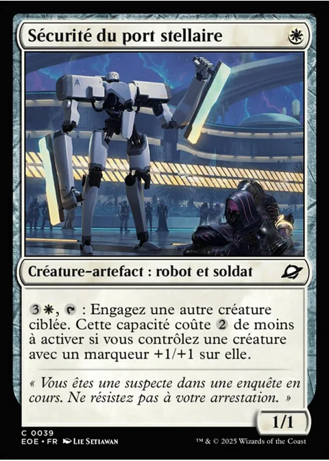 Sécurité du port stellaire