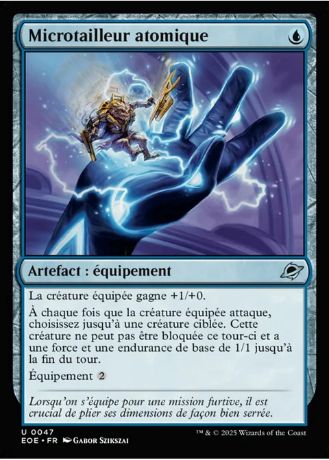 Microtailleur atomique