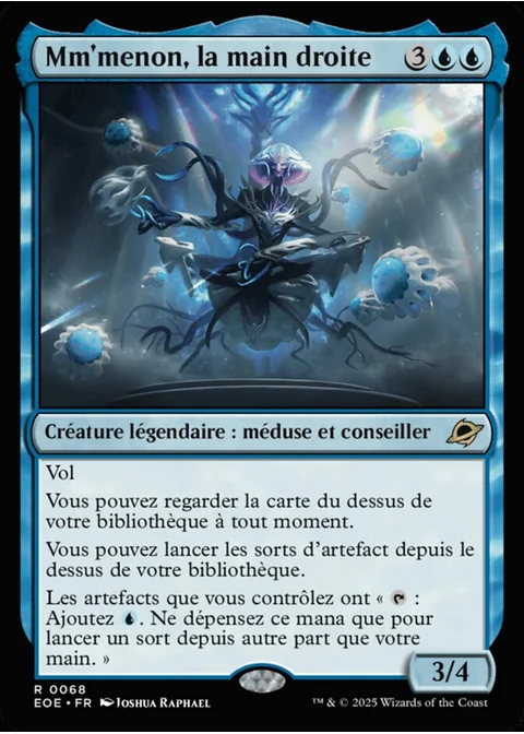 Mm'menon, la main droite