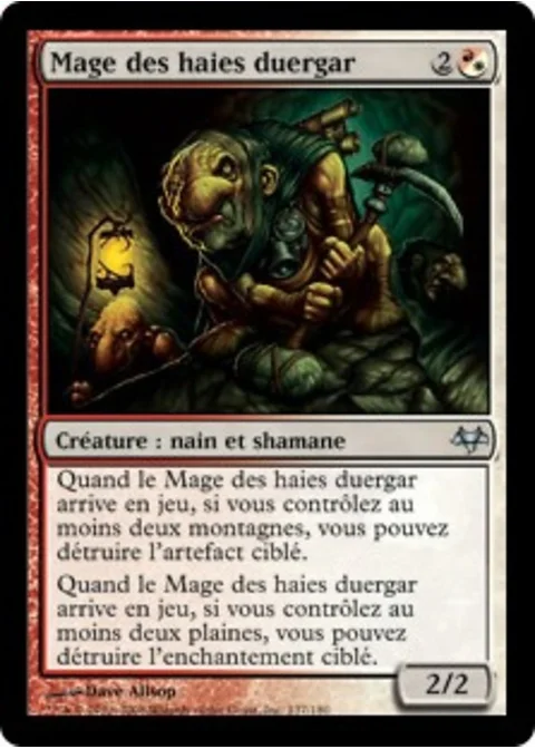 Mage des haies duergar