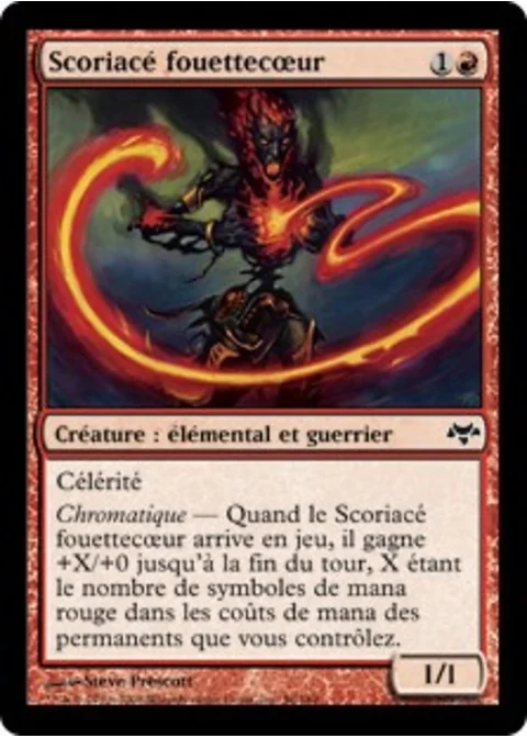 Scoriacé fouettecœur