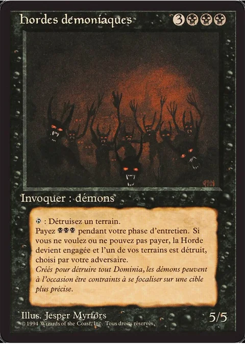 Hordes démoniaques