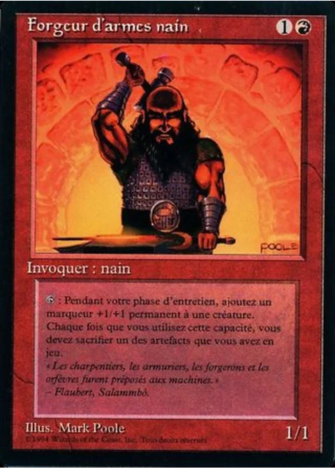 Forgeur d'armes nain