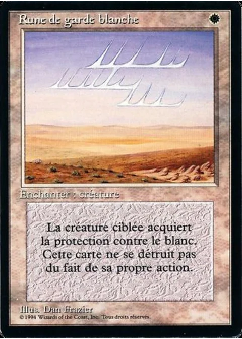 Rune de garde blanche