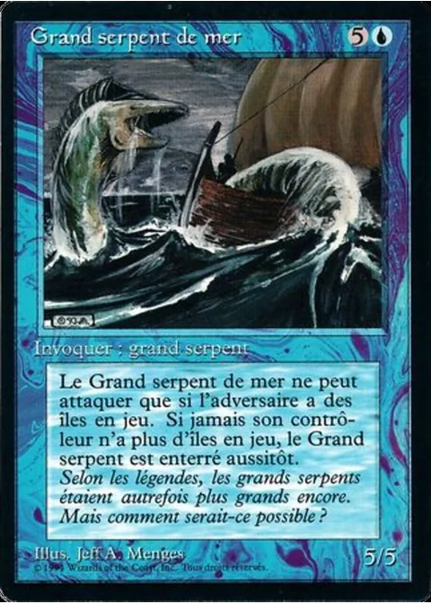Grand serpent de mer