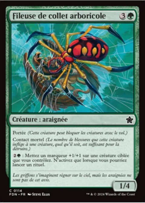 Fileuse de collet arboricole