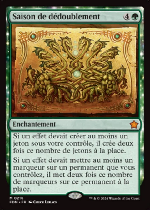 Saison de dédoublement