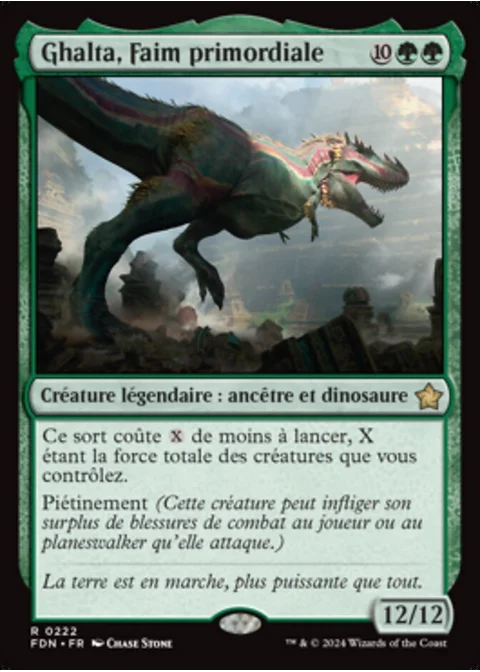 Ghalta, Faim primordiale