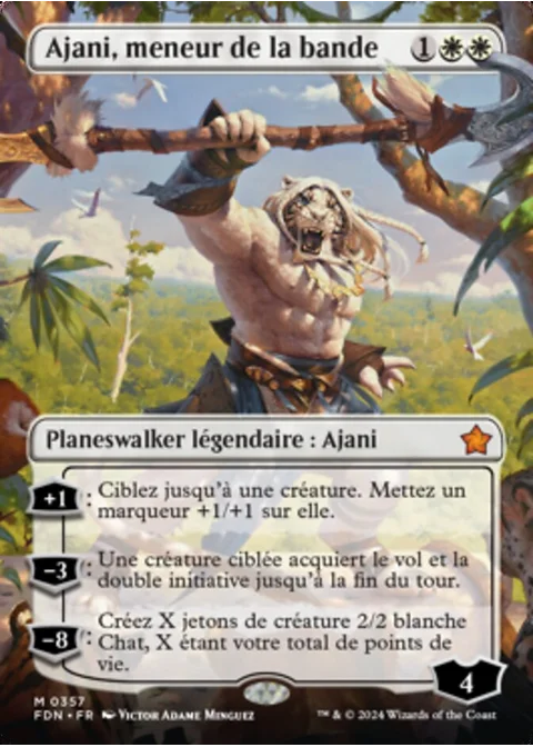 Ajani, meneur de la bande