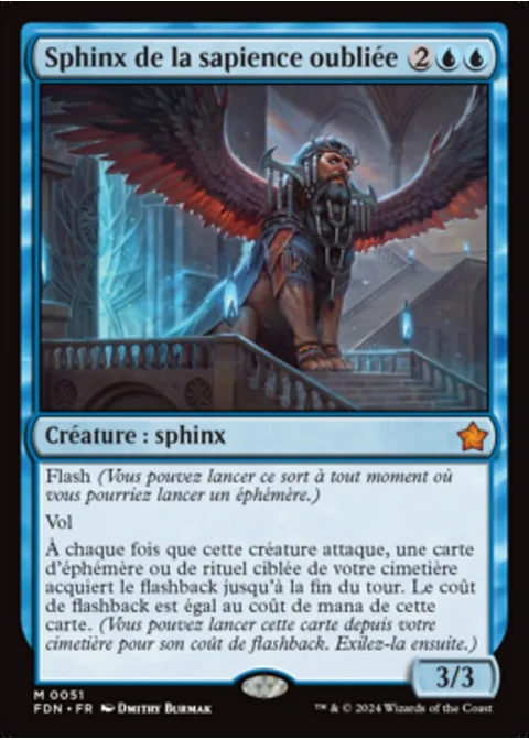 Sphinx de la sapience oubliée