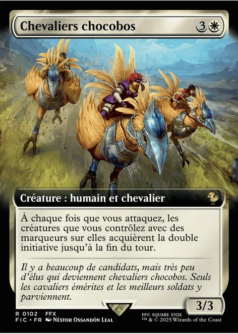 Chevaliers chocobos