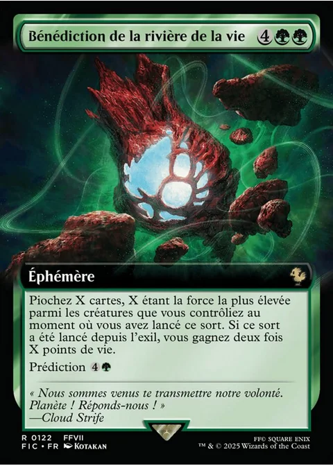 Bénédiction de la rivière de la vie