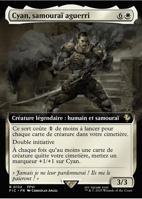 Cyan, samouraï vengeur