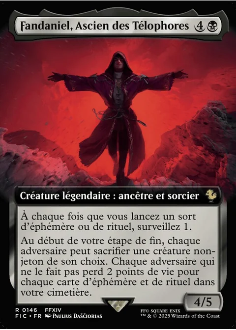 Fandaniel, ascien télophore