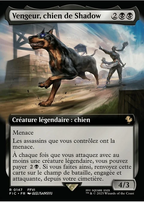 Vengeur, chien de Shadow