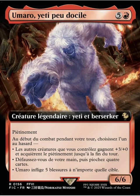 Umaro, yeti enragé