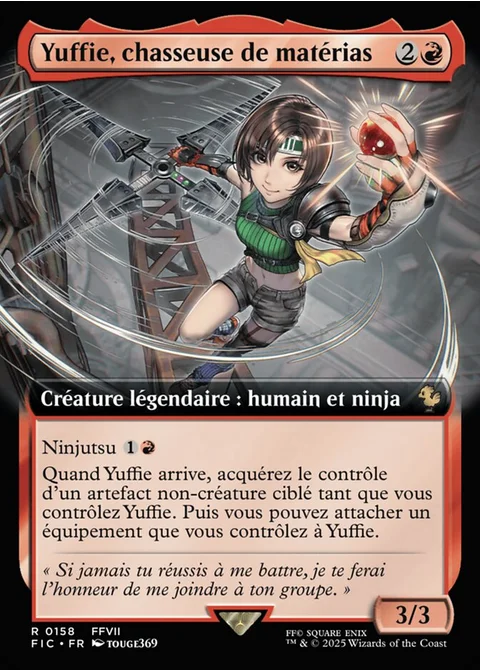 Yuffie, chasseuse de matérias