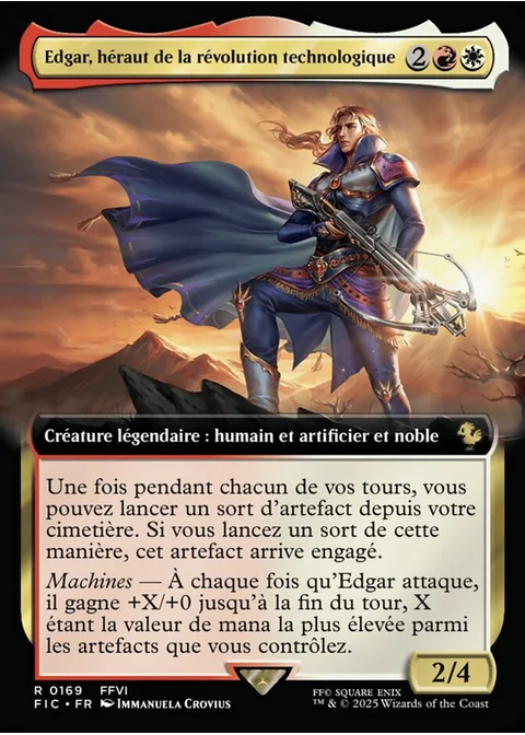 Edgar, maître machiniste