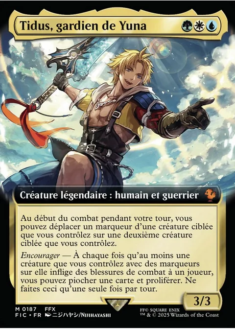 Tidus, gardien de Yuna