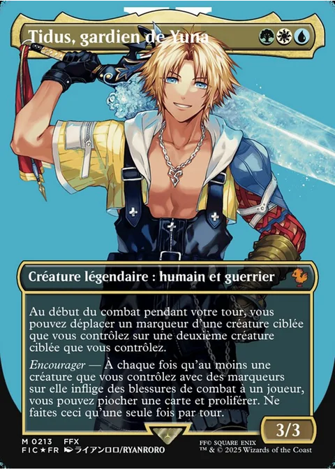 Tidus, gardien de Yuna