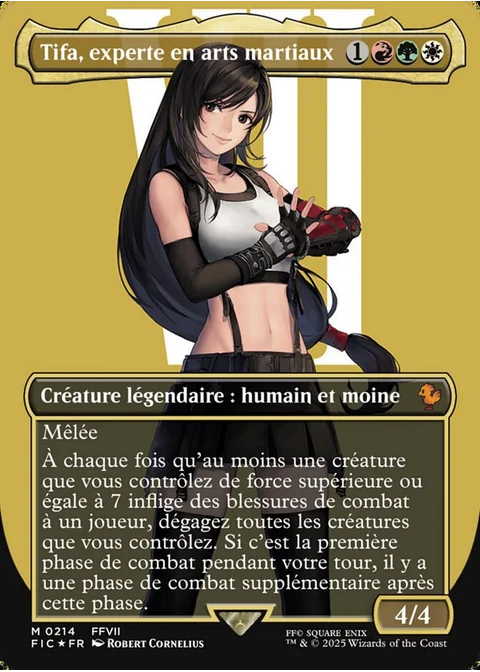 Tifa, experte en arts martiaux