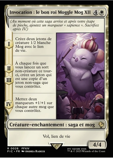 Invocation : le bon roi Moggle Mog XII