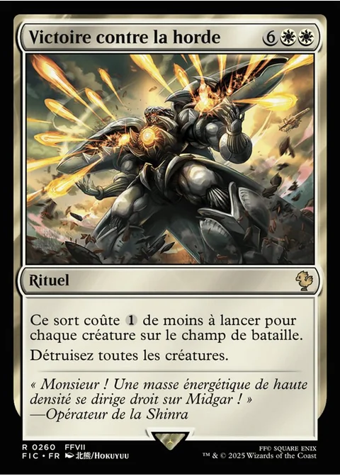 Victoire contre la horde