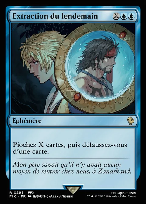 Extraction du lendemain