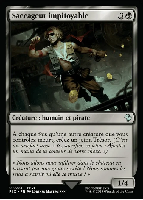 Saccageur impitoyable