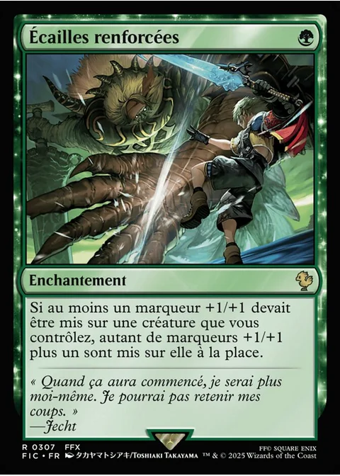 Écailles renforcées