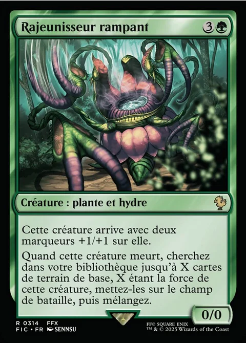 Rajeunisseur rampant