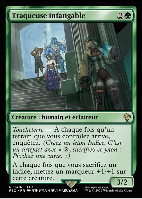 Traqueuse infatigable