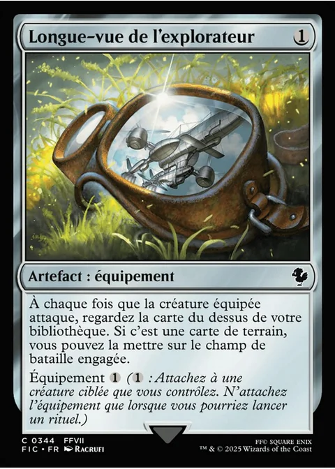 Longue-vue de l'explorateur