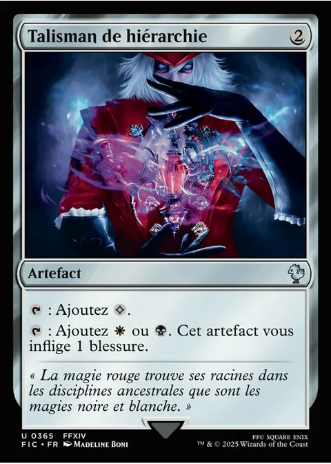 Talisman de hiérarchie