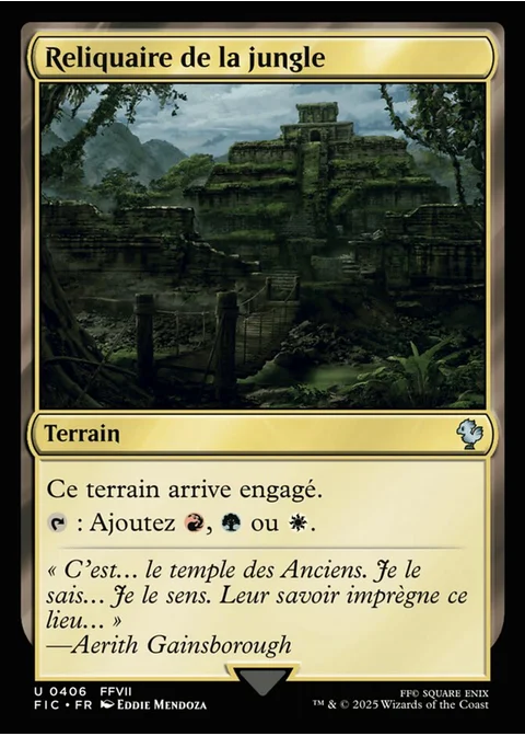 Reliquaire de la jungle