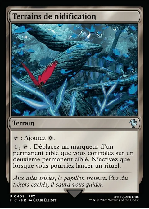 Terrains de nidification