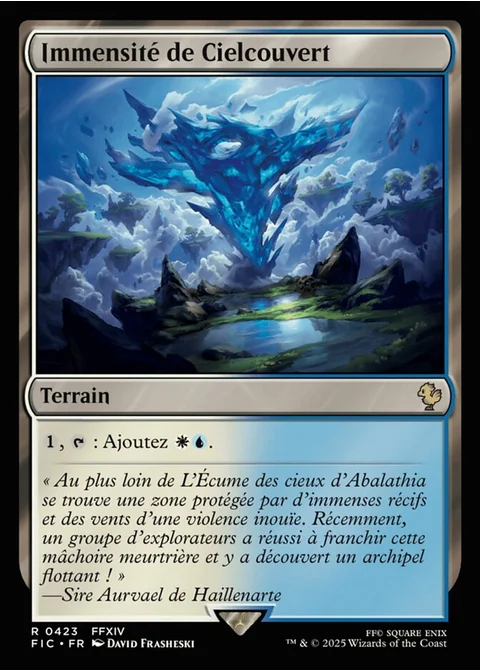 Immensité de Cielcouvert