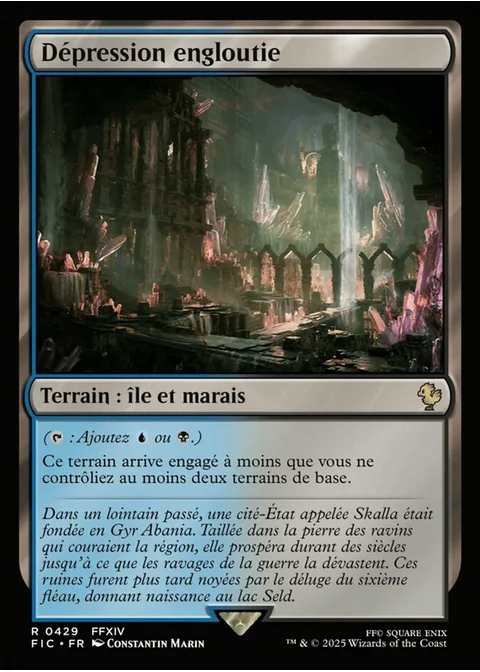 Dépression engloutie