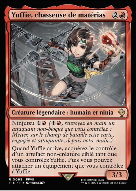 Yuffie, chasseuse de matérias