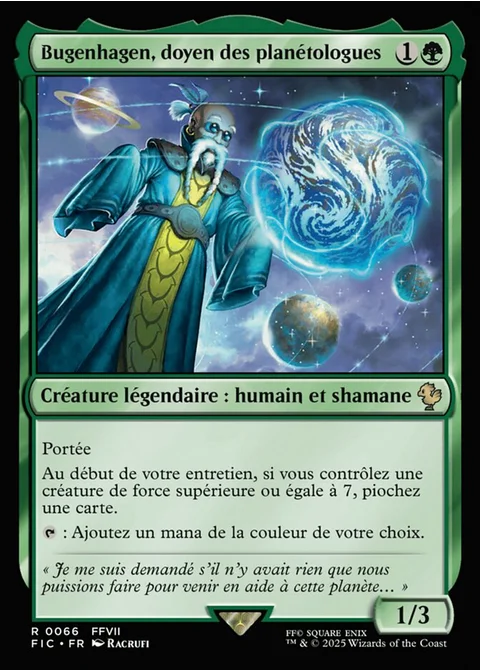 Bugenhagen, doyen des planétologues