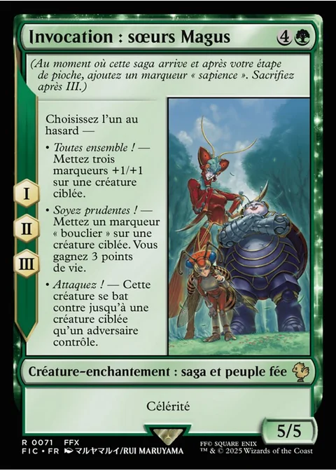 Invocation : sœurs Magus