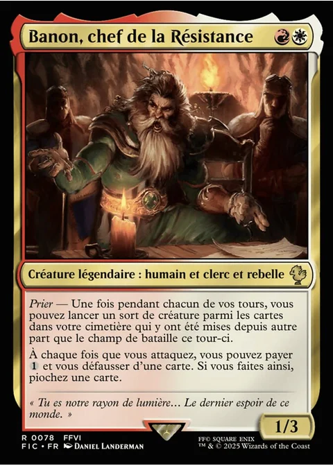 Banon, chef de la Résistance