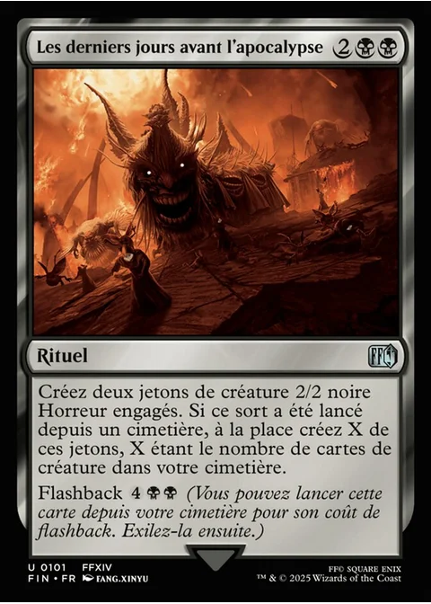 Les derniers jours avant l'Apocalypse