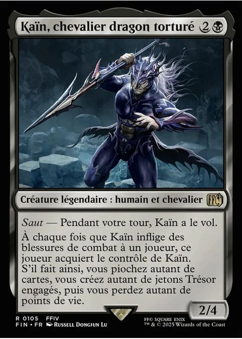 Kaïn, chevalier dragon torturé