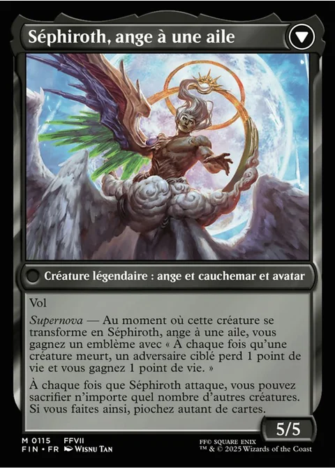 Sephiroth, One-Winged Angel